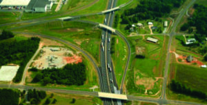 I-85 Access Improvements project in Greer, SC by United Infrastructure Group