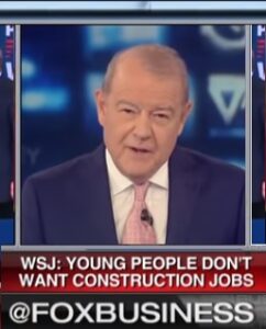 Fox Business Millennials in Construction