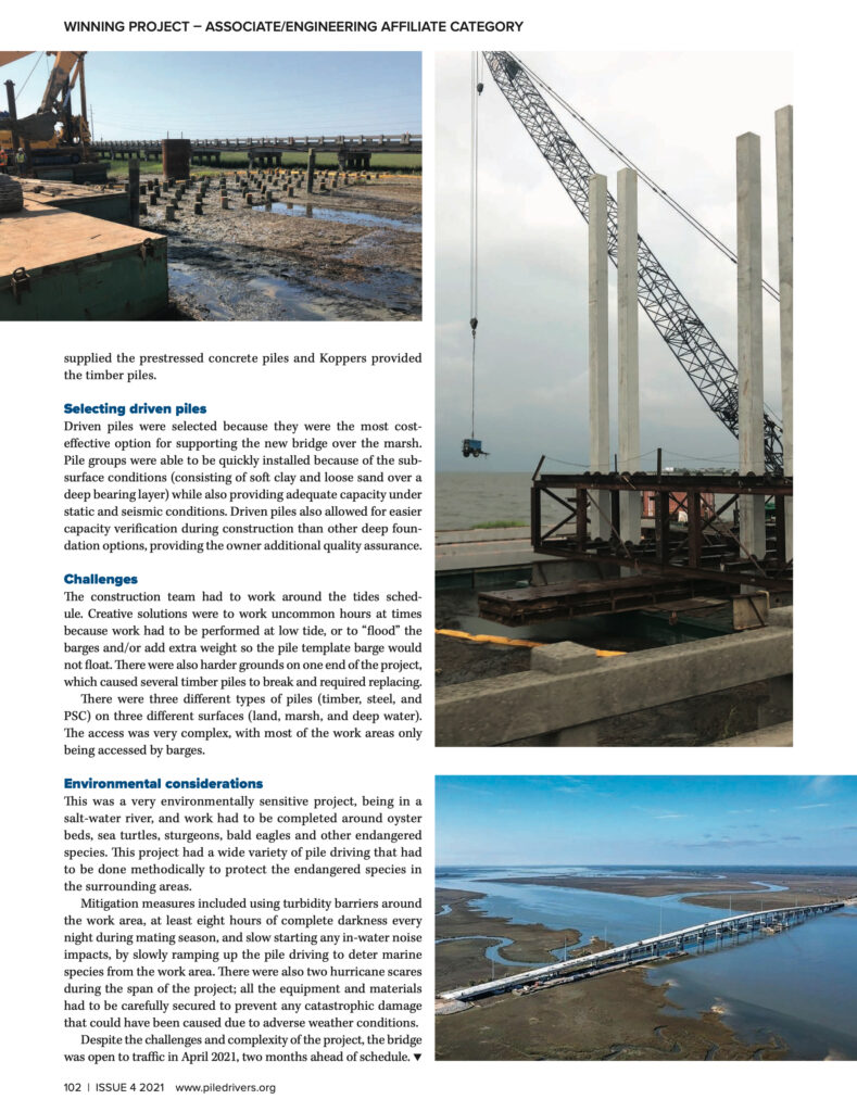 PDCA Award Harbor River page 3