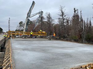 Alligator Road Bridge construction project in Florence, SC by United Infrastructure Group