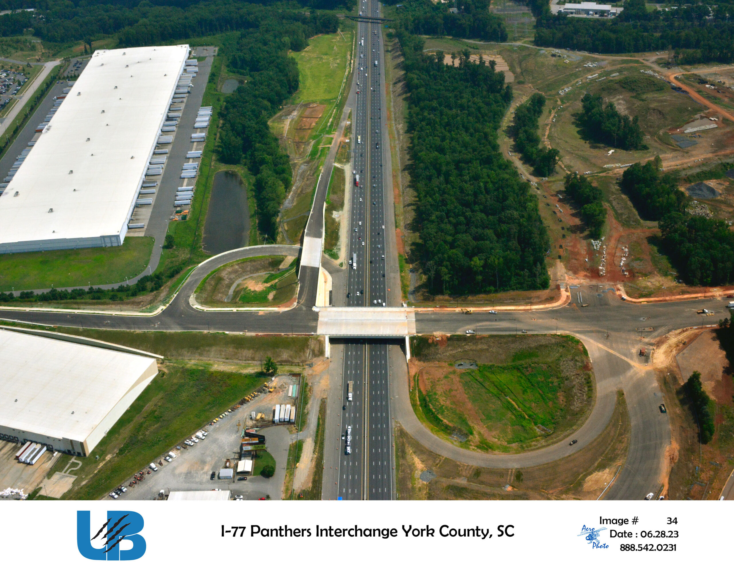 I 77 Panthers Interchange York County SC 2306280134 scaled 1