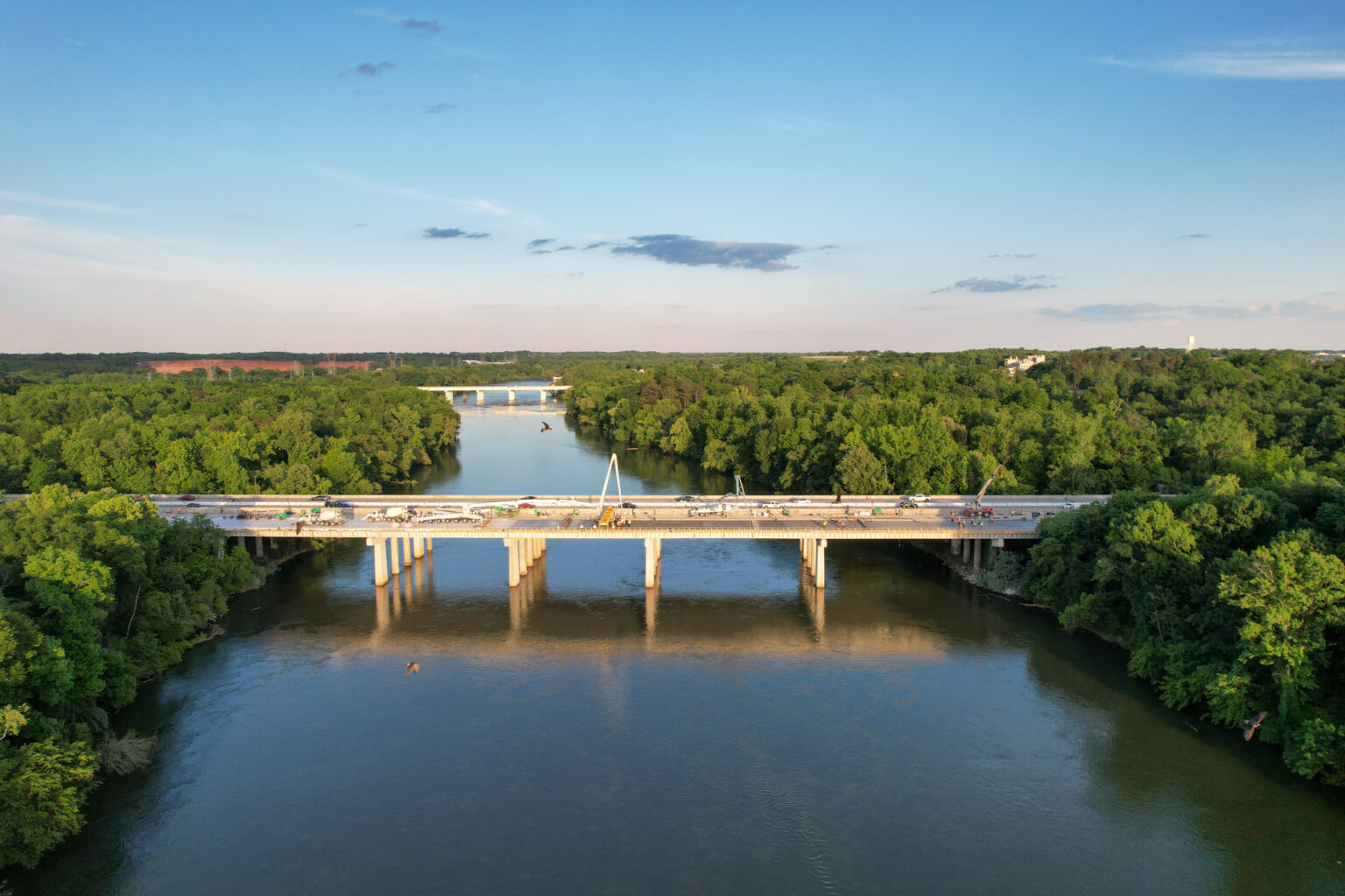 Unmatched I77 Catawba River Bridge Replacement in York, SC